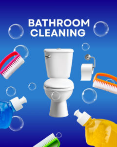 bathroom cleaning